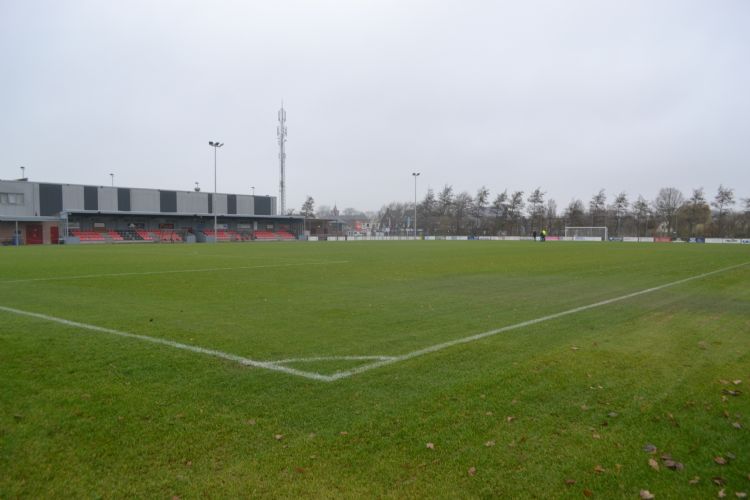 Overzichtsfoto van het nieuwe hoofdveld Overzichtsfoto van het nieuwe hoofdveld