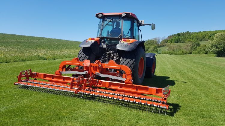 De Terra Rake is voorzien van nieuwe tanden. Foto: Wiedenmann.