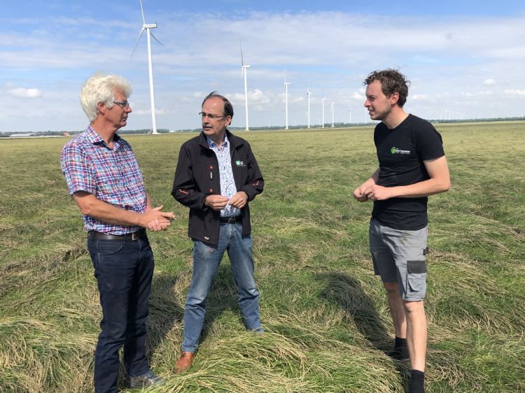 V.l.n.r.: Jan Ros, Hendrik Nagelhoud en Edo Bouthoorn