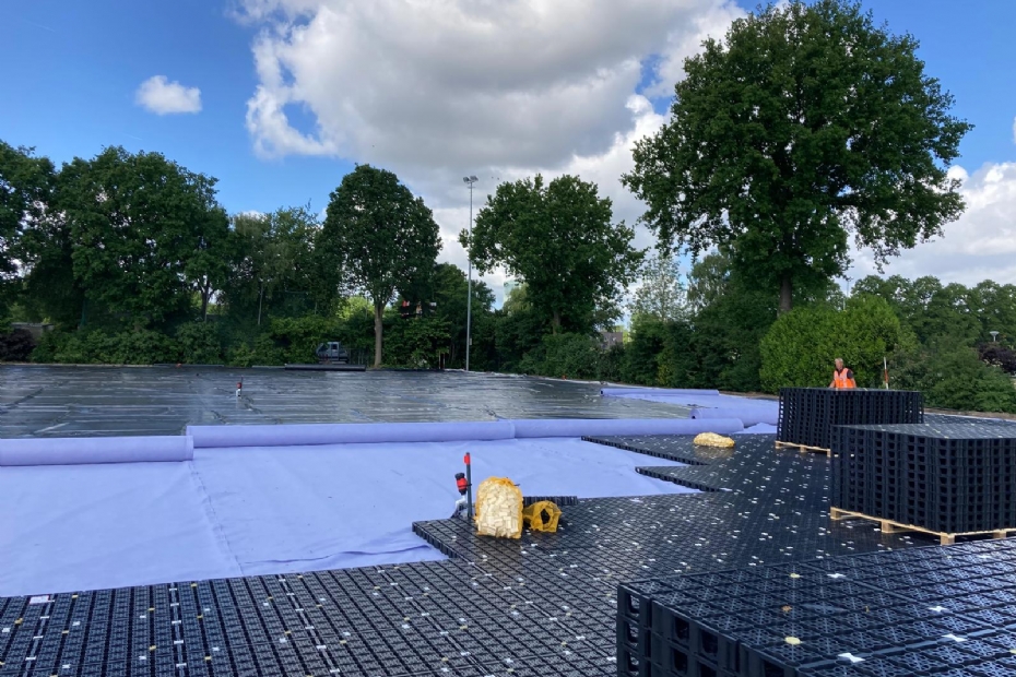 Aanleg krattensysteem Aanleg krattensysteem