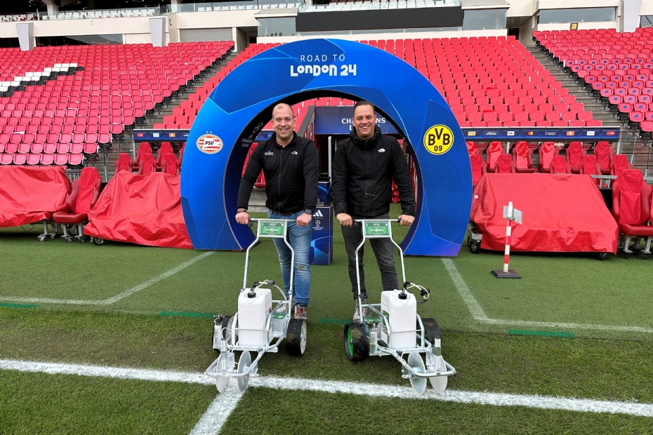 De Belijners. Links Jordy Scholten, rechts Jerrald ter Mate