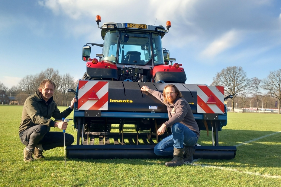 Nico van Eerden (l.) en Mischa Veldman