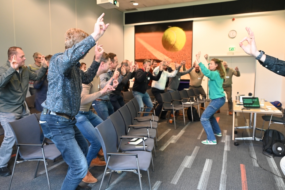 Een sfeerbeeld van een BSNC-congres (archief NWST).