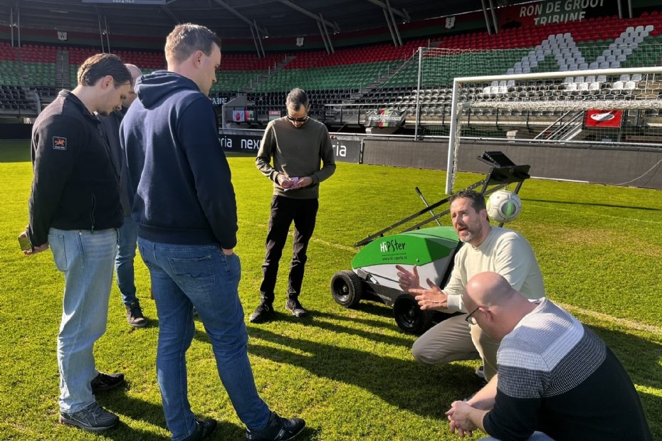 'We krijgen niet alleen les over gras en bodem, maar ook over communicatie, wetgeving en projectmanagement.'