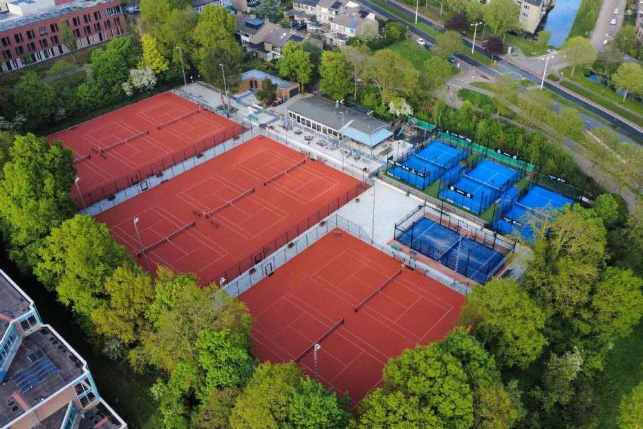 TPV Oudorp vanuit de lucht