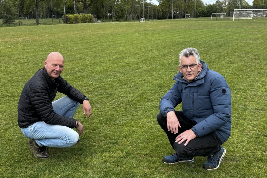Links Roald Dijksma, rechts Roeland Hooijsma.