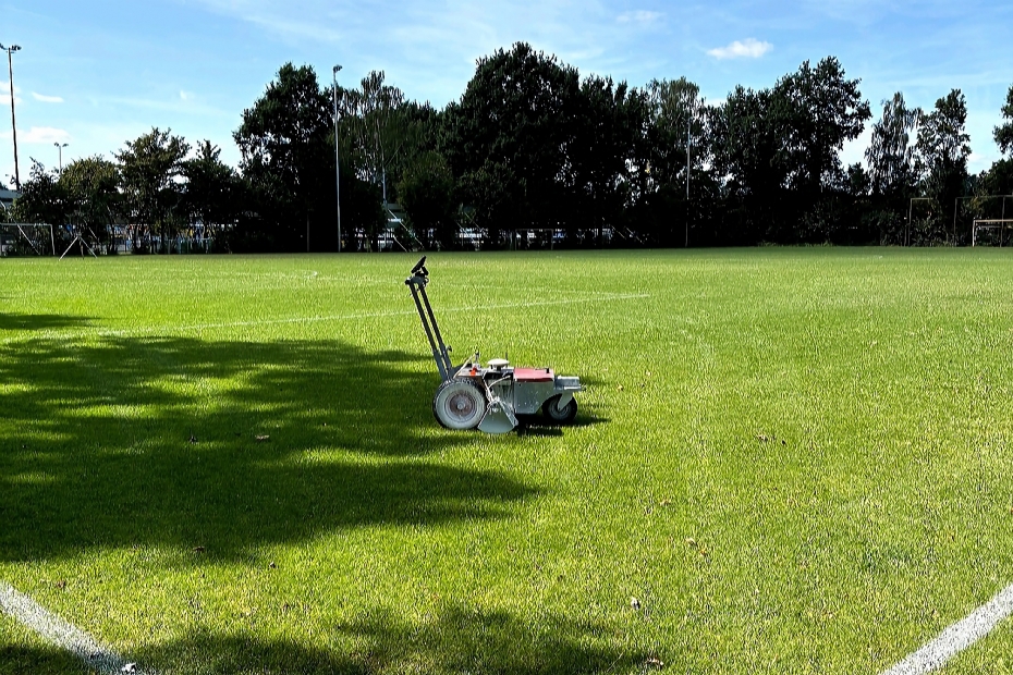 Eigen belijningsrobot of uitbesteden?