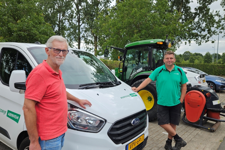 Ewoud van de Wetering (l) en Bob Westhoven