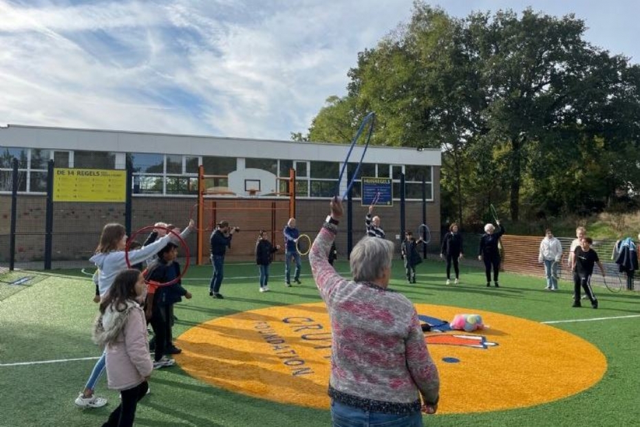 Een Cruyff Court in Apeldoorn (Foto: archief NWST)