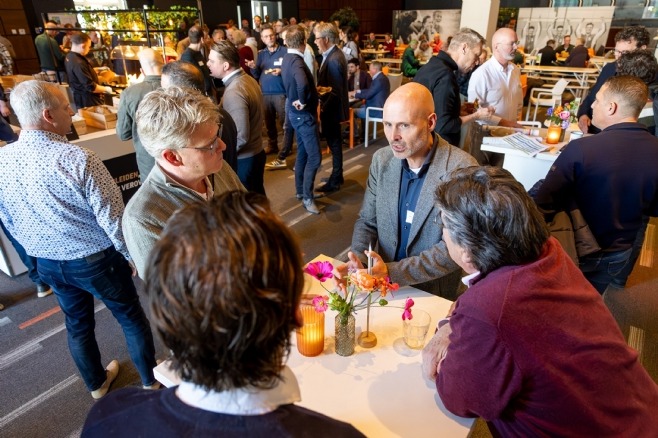 Pauzemoment tijdens het congres van dit jaar.